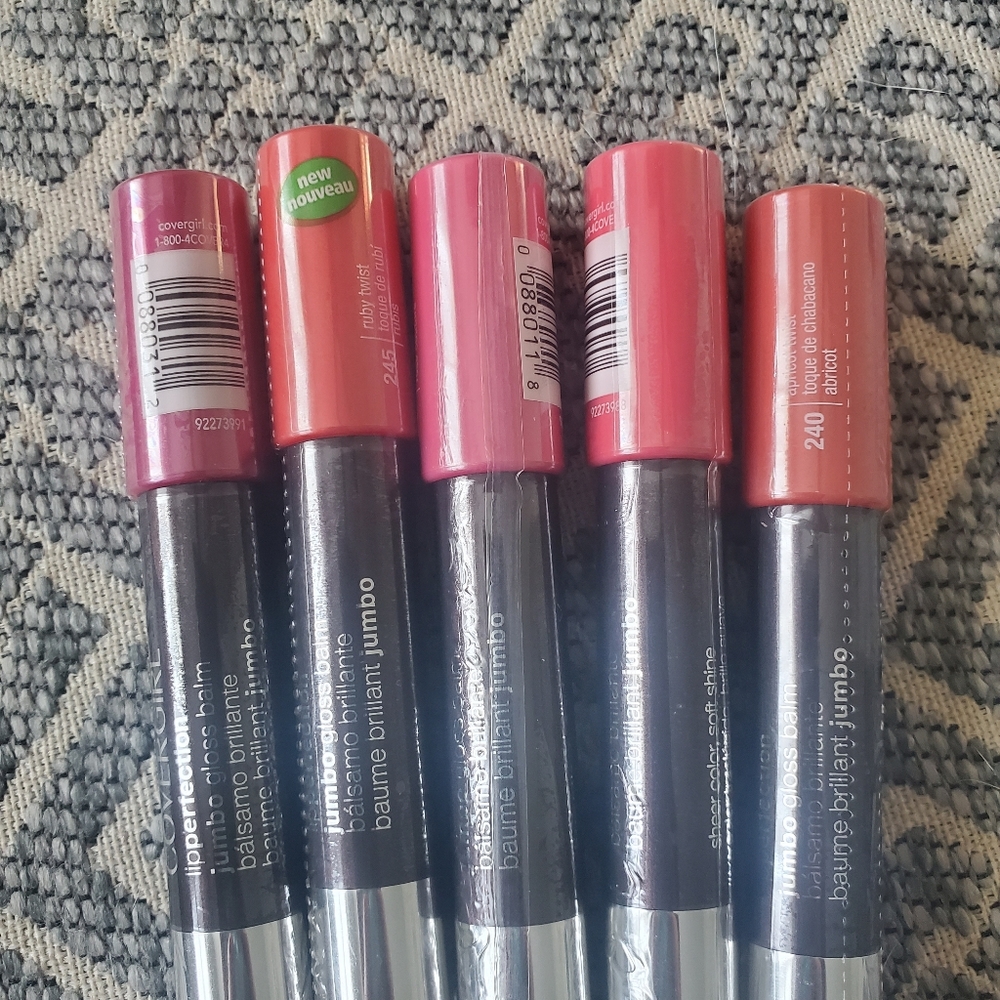 NWT 5 Covergirl lipperfection lip balm